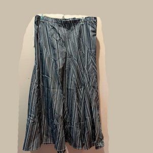 NWT Vintage Gunex Skirt, 73% cotton, 23% poly, 4% spandex, Sz XL (Italian sz 50)